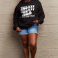 Simply Love Full Size TWENTY TWENTY FOUR HAPPY NEW YEAR Dropped Shoulder Sweatshirt