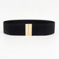 Women's Alloy Buckle Elastic Belt