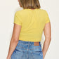 Basic Bae Cropped Full Size Ribbed Round Neck Short Sleeve T-Shirt