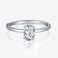 1 Carat Moissanite 925 Sterling Silver Solitaire Ring 💜