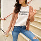 Simply Love Full Size JUST BE COOL DARLING Short Sleeve T-Shirt