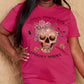 Simply Love Full Size Halloween THICK THIGHS AND SPOOKY VIBES Graphic Cotton T-Shirt