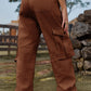 Mcklynn Loose Fit Long Jeans with Pockets