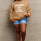 Simply Love Seasonal Themed Full Size LEFTOVERS ARE FOR QUITTERS Graphic Sweatshirt