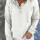 Full Size Dropped Shoulder Long Sleeve Hoodie with Pocket