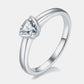 Moissanite 925 Sterling Silver Solitaire Ring