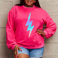 Simply Love Full Size Graphic Round Neck Sweatshirt
