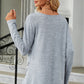Round Neck Long Sleeve T-Shirt