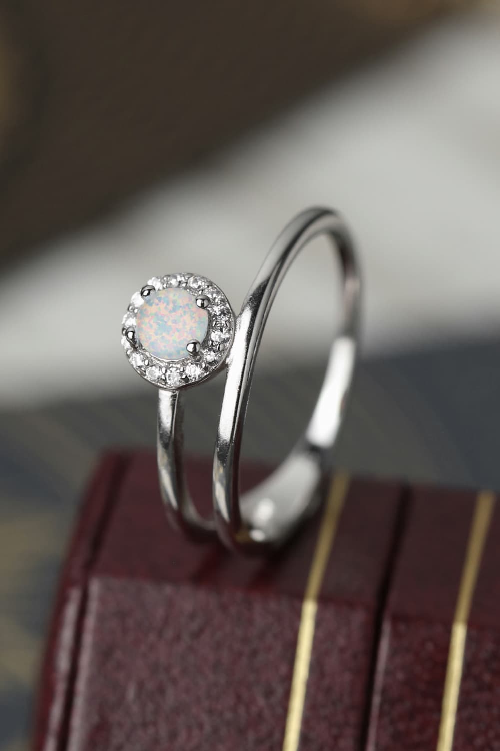 Women's Opal Bypass Ring