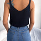 BELLAS CAMIn'TANKS Openwork Scoop Neck Knit Tank Top 🦋