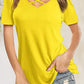Crisscross Short Sleeve T-Shirt