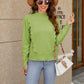 Round Neck Long Sleeve Sweater