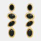 Geometrical Shape Resin Dangle Earrings