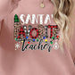 Christmas Themed Letter Graphic Sweatshirt