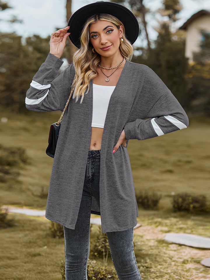 Full Size Long Sleeve Cardigan