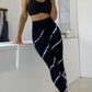 Slim Fit High Waist Long Active Pants