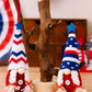 4-Piece Independence Day Knit Hanging Gnomes