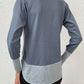 Waffle-Knit Round Neck Raglan Sleeve Tee