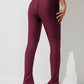 Justine&CC High Waist Slit Skinny Pants