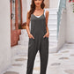 Spaghetti Strap Jumpsuit with Pockets