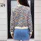 Heathered Button Up Long Sleeve Cardigan