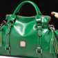 PU Leather Handbag with Tassels