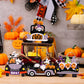 4-Piece Halloween Element Car-Shape Hanging Widgets