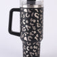 Mugie 40 Oz Leopard Stainless Steel Tumbler in Assorted Colors