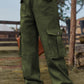 Mcklynn Loose Fit Long Jeans with Pockets