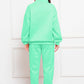 Comfy n' Cozy Half Zip Long Sleeve Sweatshirt and Pants Set