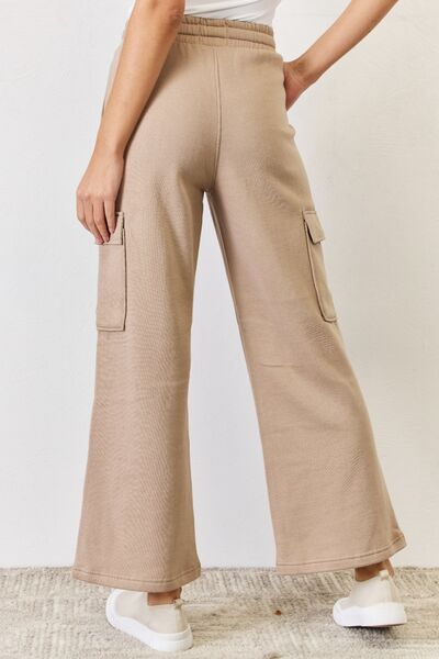 RISEN High Waist Cargo Wide Leg Pants *