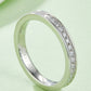 Women's Unexplained Words Moissanite Ring