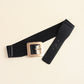 Alloy Buckle PU Leather Belt