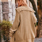 Dropped Shoulder Long Sleeve Cardigan