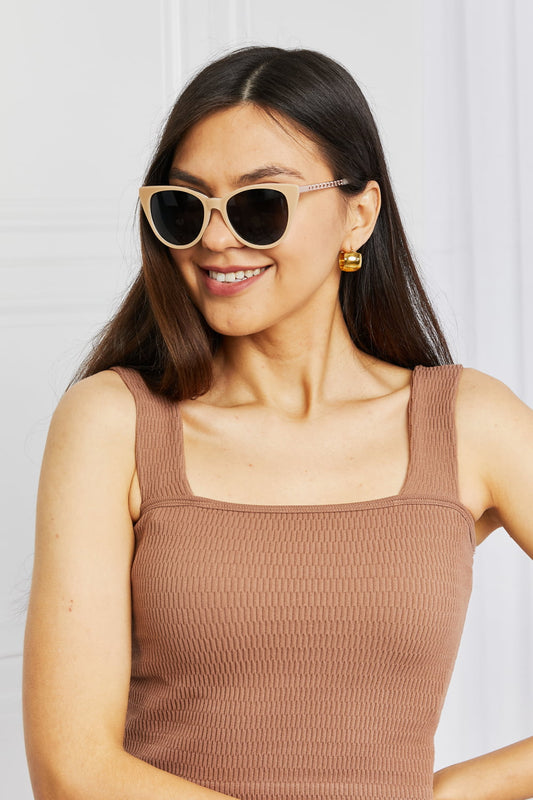 KATRIANA Cat-Eye Acetate Frame Sunglasses
