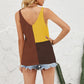 SoBeautiful Color Block Knit Tank