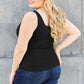 Basic Bae Full Size Square Neck Wide Strap Tank