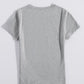 Letter Graphic Round Neck Short Sleeve T-Shirt