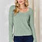 Basic Bae Full Size Ribbed Long Sleeve T-Shirt