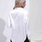 Collared Neck Buttoned Long Sleeve Shirt