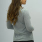 Buttoned Long Sleeve Round Neck Tee
