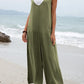 Full Size Wide Strap Jumpsuit with Pockets