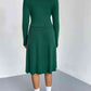 CozyWonders Rib-Knit Sweater and Skirt Set