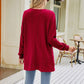 Long Sleeve Pocketed Cardigan