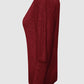 Cutout Round Neck Long Sleeve T-Shirt