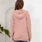 Full Size Raglan Sleeve Front Pocket Hoodie