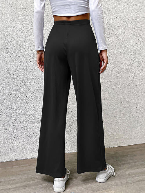 SoCozy Opaque High Waist Straight Pants