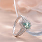 1 Carat Moissanite 925 Sterling Silver Ring 💜