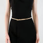 Women's Elastic Iron Skinny Belt