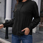 Frill Button Up Flounce Sleeve Blouse